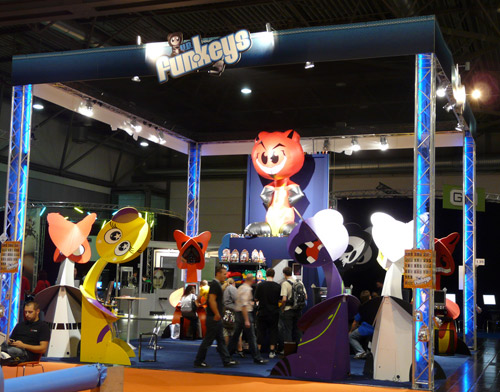 Huge Blow-up Deauce from the Funkeys Booth at UK Toy Show